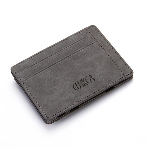 Magic Wallet With Coin Pocket - Grey
